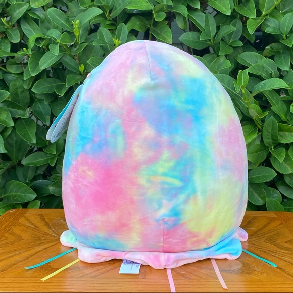 TIE DYED JELLYFISH “Janet” Squishmallow 11” NWT - Picture 2 of 5